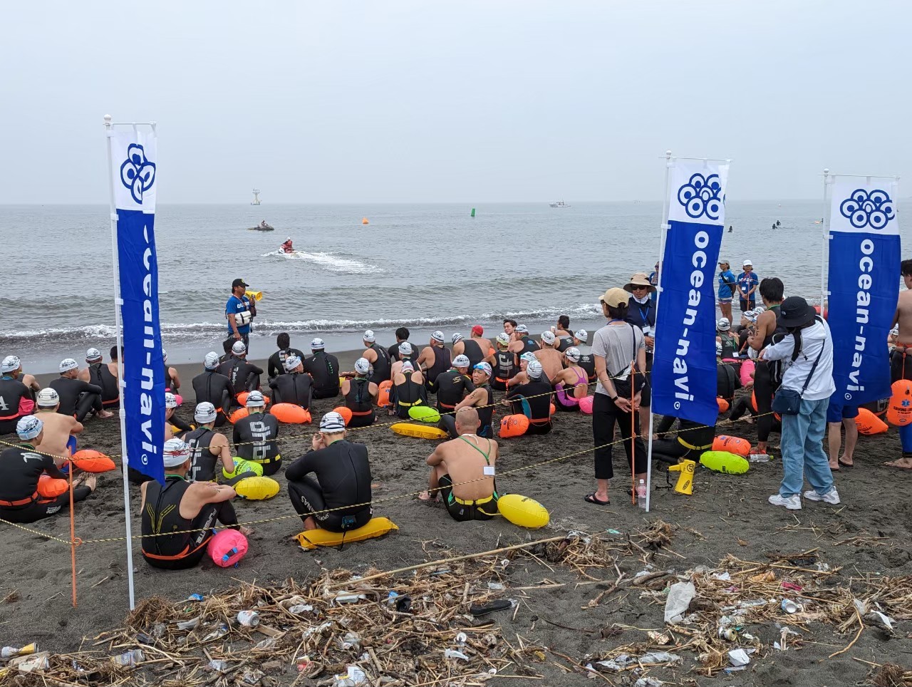 第4回 西湘 ワンウェイスイム 平塚→大磯(神奈川県 ひらつかビーチ